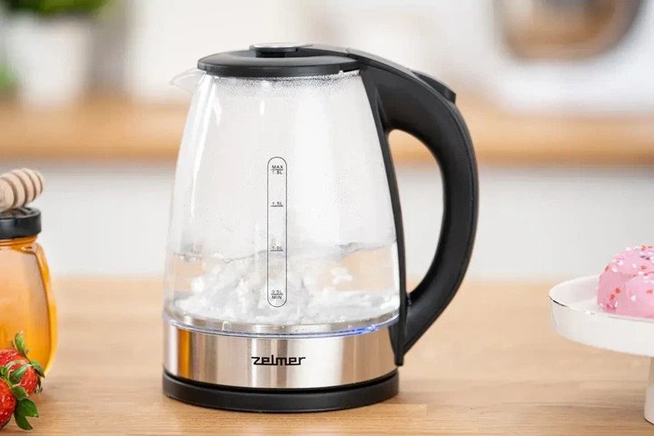 Электрочайник Zelmer ZCK8012 1.8 л серебристый Киев - изображение 6