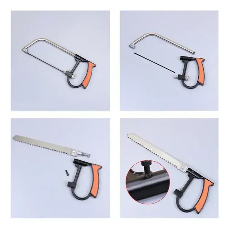 Ножівка по дереву в наборі з пилками TV One, Пилка для дерева та металу ручна Одеса - зображення 2