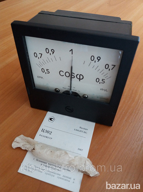 Фазометр однофазный Ц302 и Ц302-М1 (Ц-302, Ц 302, Ц-302-М1, Ц 302-М1, Ц302М1) Київ - зображення 1