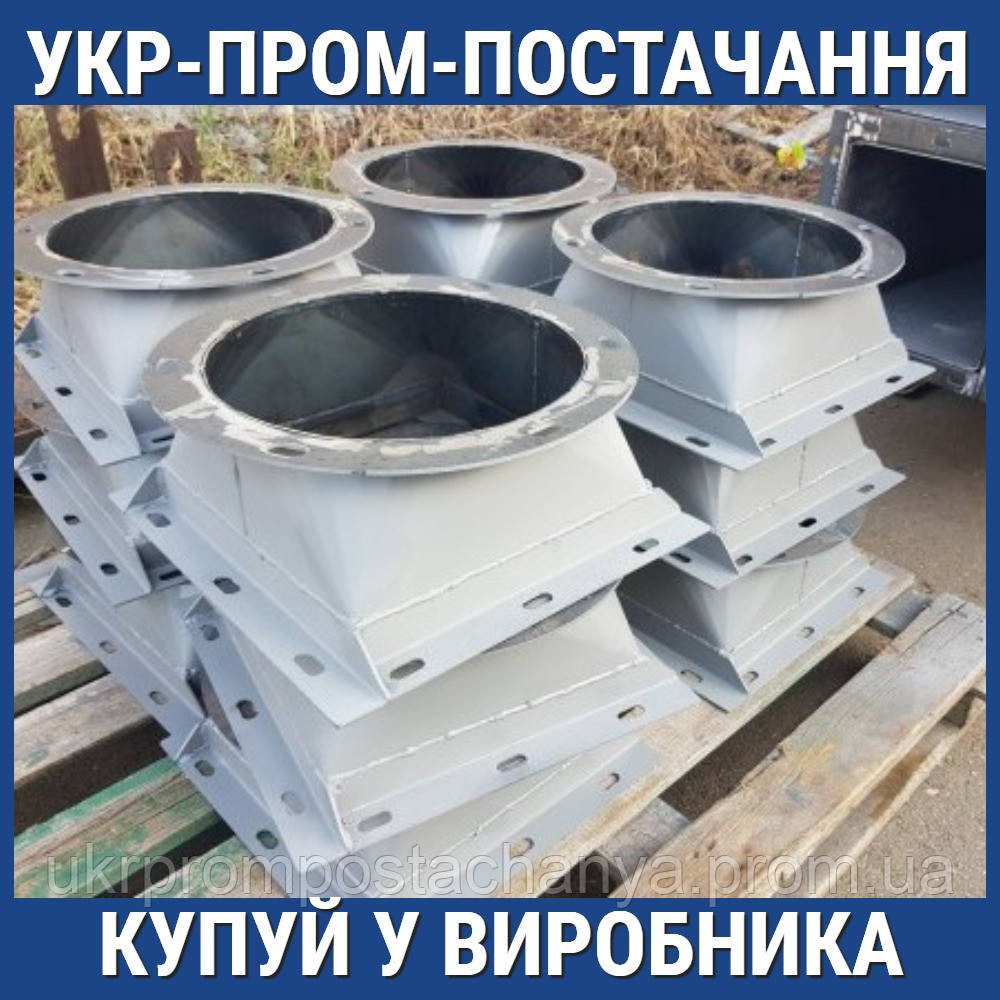 Патрубок переходной СП d=300х400 Вінниця - зображення 2