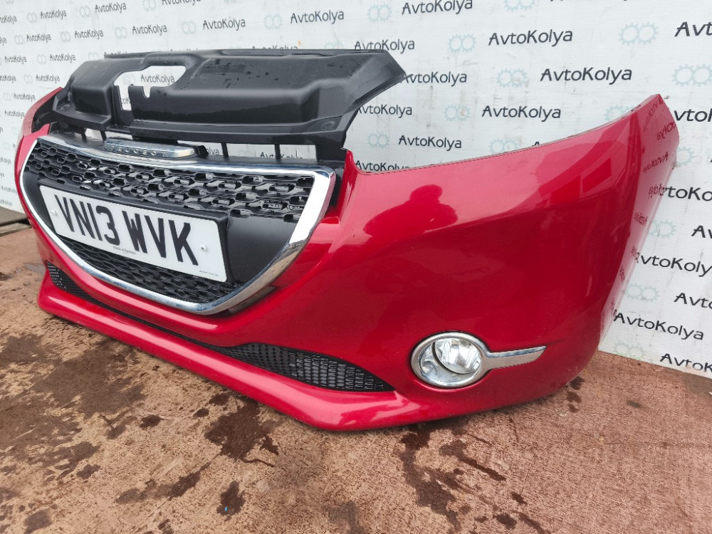 Бампер передний в сборе Peugeot 208 2012-2015 (9672794477) Ковель - зображення 2