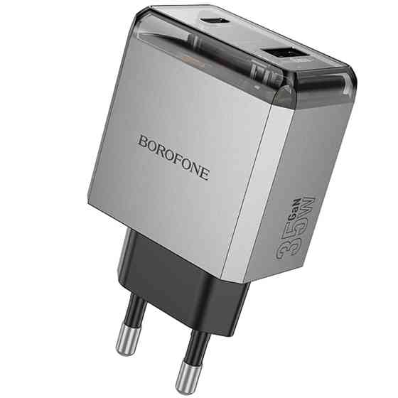СЗУ Borofone BN20 Lena PD35W+QC3.0 (1USB-A/1C) Херсон