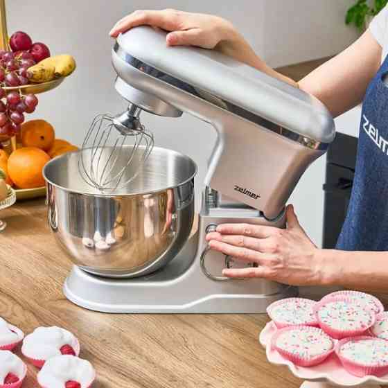 Миксер планетарный ZELMER ZKR1360 1200 Вт серебристый Киев