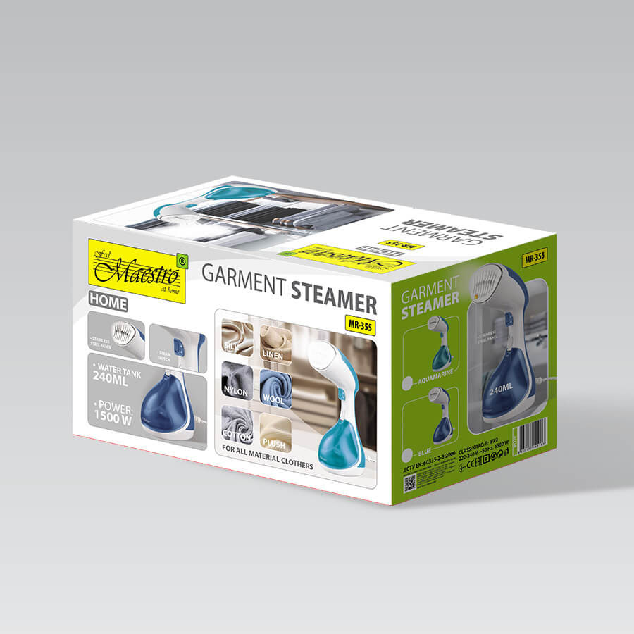 Парогенератор Maestro MR-355-Blue 1500 Вт голубой Київ - зображення 4