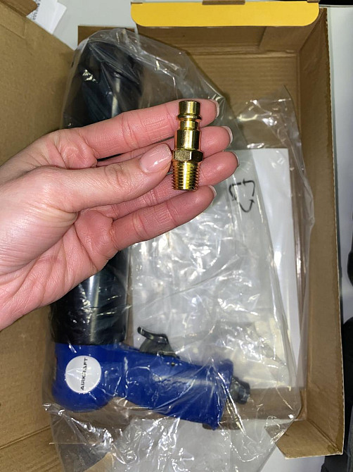 Пневматический пистолет для герметиков AIRKRAFT AT-193 Харків - зображення 5