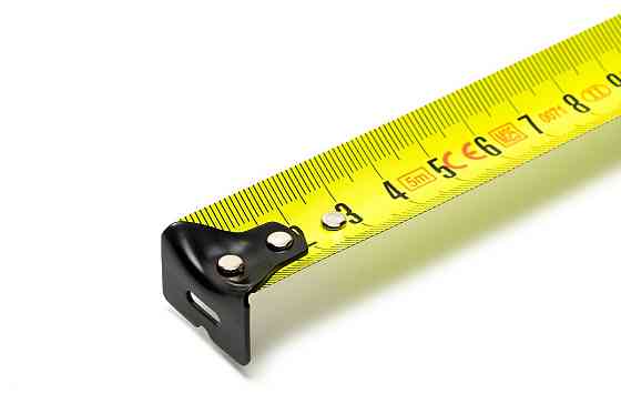 Рулетка WERTVOLL 5 м х 25 мм две кнопки AUTOSTOP покрытие TPR нейлоновое покрытие противоскользящий  Харків