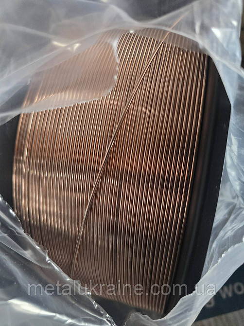 Сварочная проволока 2мм Св08Г2С котушка 15кг Киев - изображение 4