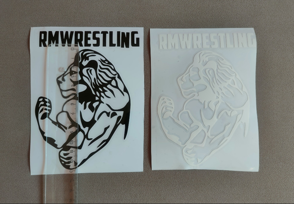 Наклейка Лев на авто Чёрная. Белая Киев - изображение 7