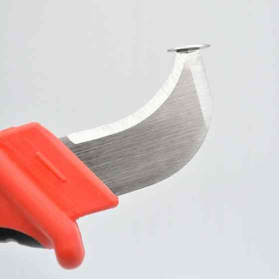 Нож кабельный изогнутый TOPTUL 1000V VDE SFAB5020V4 Харьков