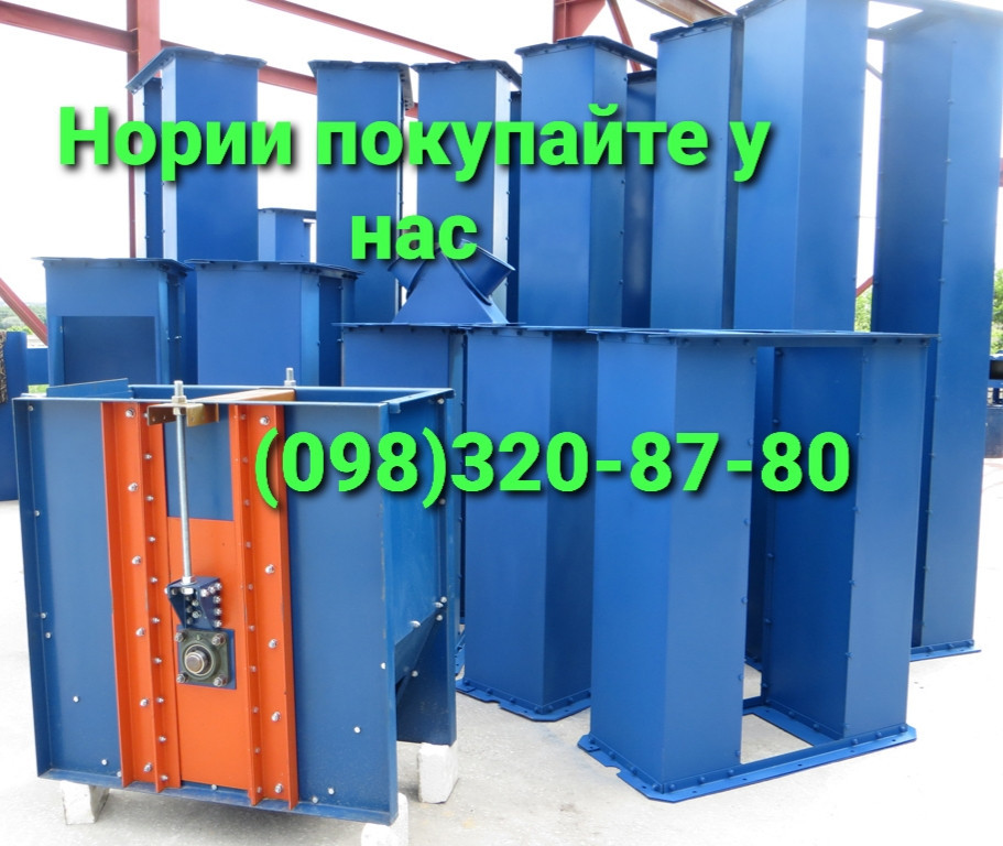 Нория  с приемным бункером , самотечное оборудование Киев - изображение 3