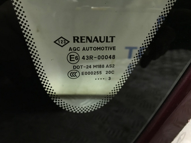 Стекло в кузов заднее левое Renault Scenic 2009-2016 833070003R (Арт. 33278) Київ - зображення 3