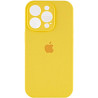 Apple Silicone Case Full Camera для iPhone 14 Pro Max Yellow (Код товару:28760) Харьков