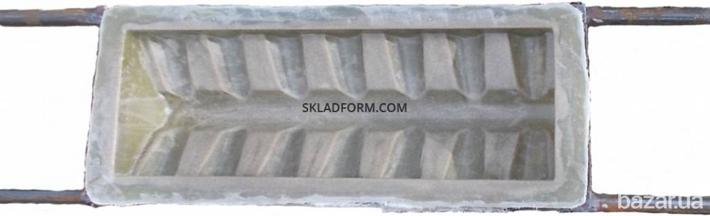 Формы для крышек парапет на забор Черепица 1 Дніпро - зображення 3