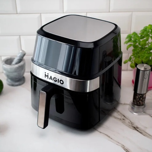 Мультипечь с силиконовой формой Magio MG-410 1700 Вт черная Київ - зображення 1