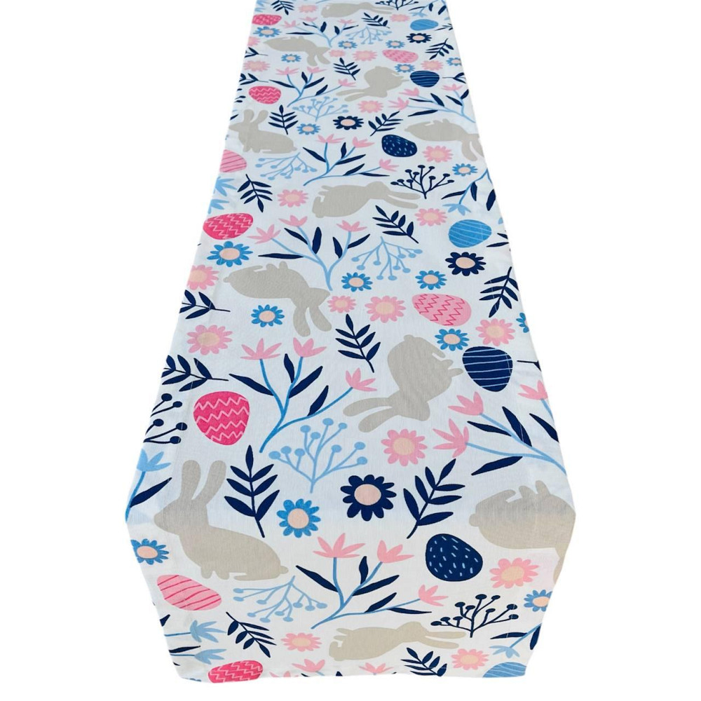 Дорожка раннер Пасхальный Кролик 40х170см синий Одесса - изображение 4