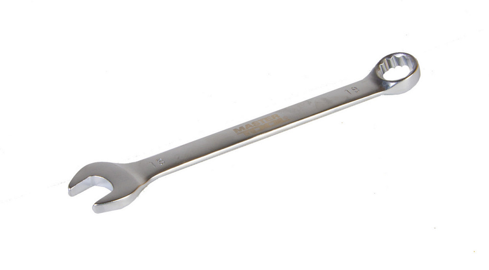 Ключ комбинированный MASTERTOOL 18 мм 31CrV3 DIN 3113 SS 71-1018 Харків - зображення 1