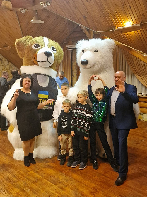 Замовляйте яскраве і барвисте привітання від Білого Ведмедя для вашого свята! Киев - изображение 1