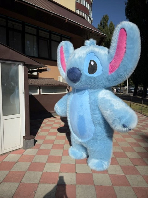 Костюм Стич надувной аниматору 250 см детские праздники, корпоративы Київ - зображення 3