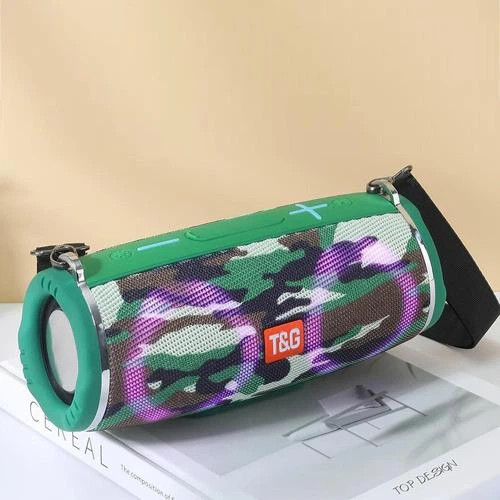 Колонка портативная Bluetooth T&G TG642 camouflage камуфляж Київ - зображення 2