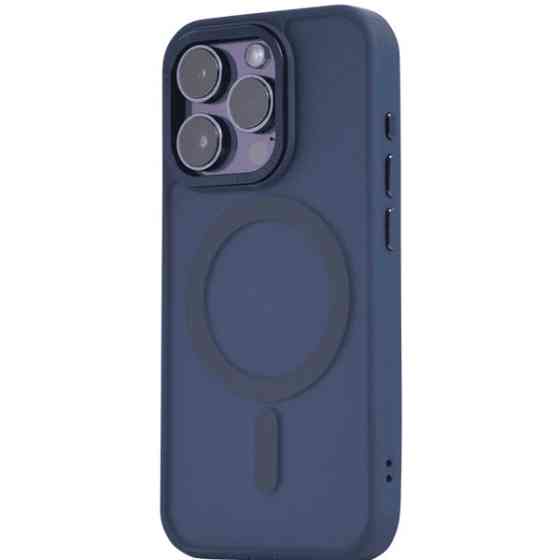 DM Чохол OC Matte Case with MagSafe для iPhone 11 Dark Blue Харьков