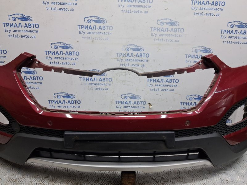 Бампер передний Hyundai Santa fe DM 2.2 DIESEL D4HB 2012 (б/у) Київ - зображення 5