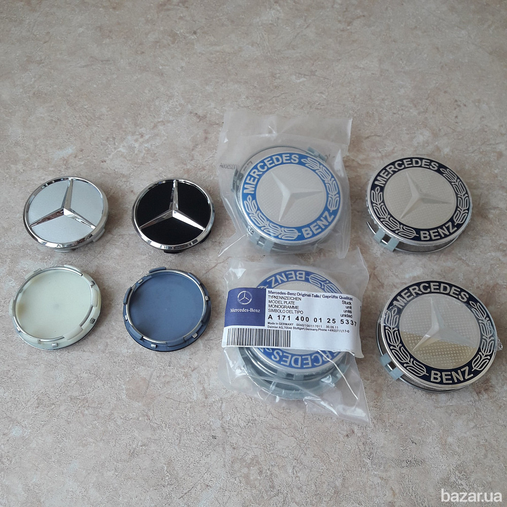 Колпачки (заглушки) для дисков Mersedes (Мерседес) Київ - зображення 5