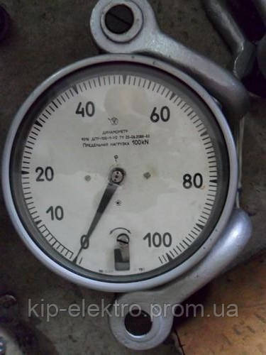 Динамометр ДПУ-100-2 (ДПУ-10-2; ДПУ-100/2; ДПУ-100-1; ДПУ) 100 кN (10 т) Київ - зображення 3