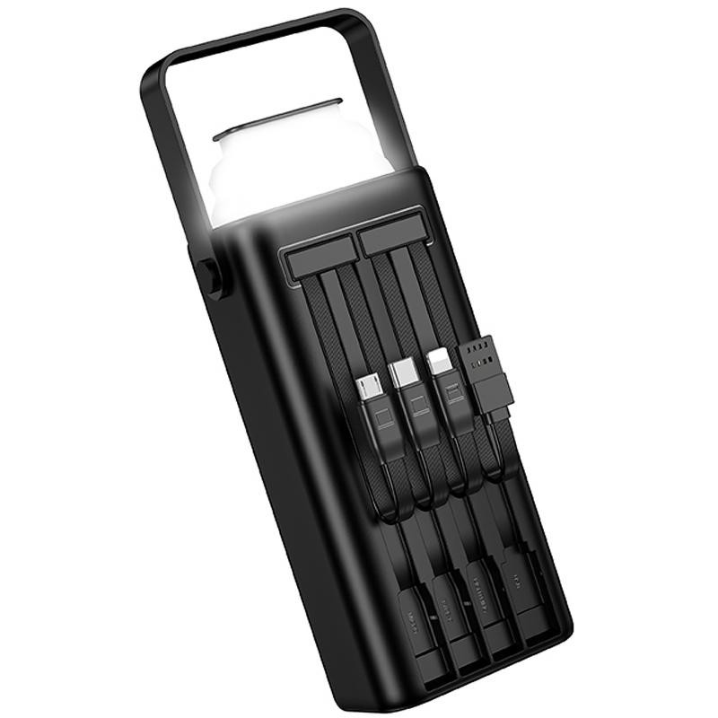 Портативное ЗУ Power Bank Borofone BJ65 High 22.5W+PD20W with cable 30000 mAh Херсон - зображення 6