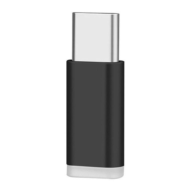 Адаптер к кабелю MicroUSB-Type-C XoKo XK-AC010-BK черный Киев - изображение 1