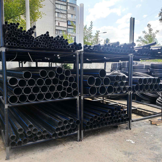 Труба ПЕ100 SDR26 - 110х4,2 відрізки по 6 метрів тиск 6 атмлсфер Київ - зображення 1