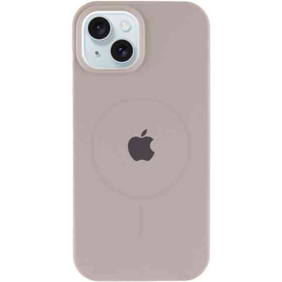 Чехол Silicone Case Full Protective (AA) with MagSafe для Apple iPhone 15 (6.1") Херсон