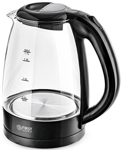Електрочайник First FA-5404-1-BA 1.7 л черный Киев - изображение 4