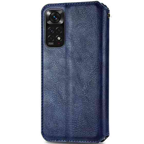 Кожаный чехол-книжка GETMAN Cubic (PU) для Xiaomi Redmi Note 11 Pro 4G/5G / 12 Pro 4G Херсон