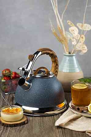 Чайник зі свистком Edenberg EB-8852-Grey 3 л сірий Киев