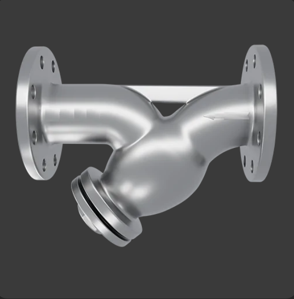 Фільтр осадовий для пропан-бутану фланцевий сталевий, PN25  Ду100 Київ - зображення 1