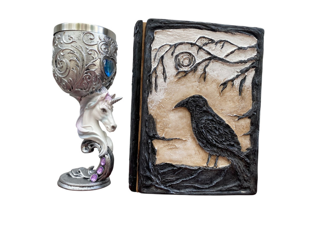 Подарочный набор Бокал 3 Единорог и Блокнот 3 «Тень Ворона» Київ - зображення 3