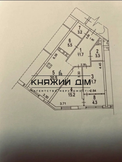 Продаж 2-х к. кв. у ЖК Great, 4 будинок. з видом на дніпро № 21141342 Киев - изображение 12