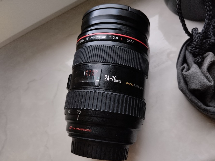 Обєктив Canon EF 24-70mm f/2.8L USM + Чохол, Бленда Львів - зображення 5