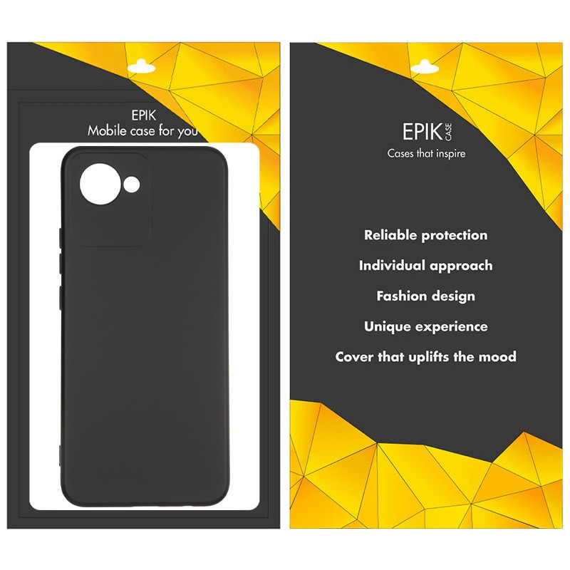 Чехол TPU Epik Black Full Camera для Realme C30 Херсон - зображення 2