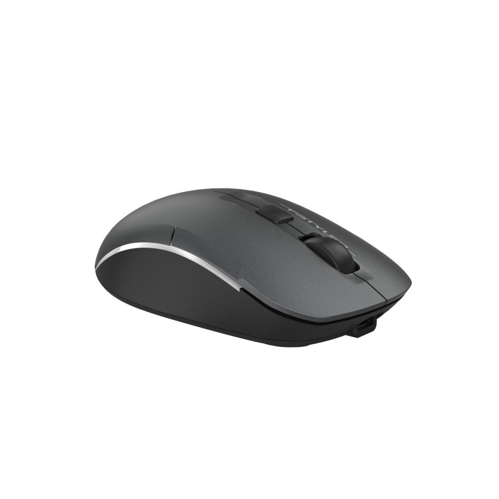 Мышь компьютерная безпроводная A4Tech FB26CSAir2(SmokyGrey) серая Киев - изображение 6