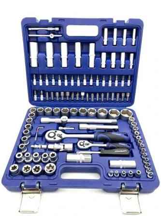 Автомобильный набор инструментов 1/4", 1/2" 108ед. (6-гр.) СТАНДАРТ STM-0108-6 Харків