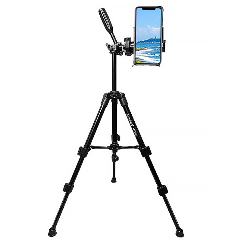 Штатив NeePho NP-3180 для съемки 50-136см с держателем Херсон - зображення 3