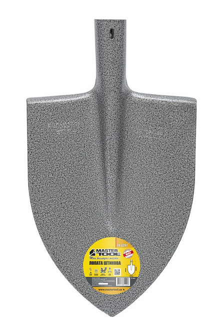 Лопата штыковая MASTERTOOL 220х300х390 мм молотковая покраска 14-6247 Харків - зображення 1