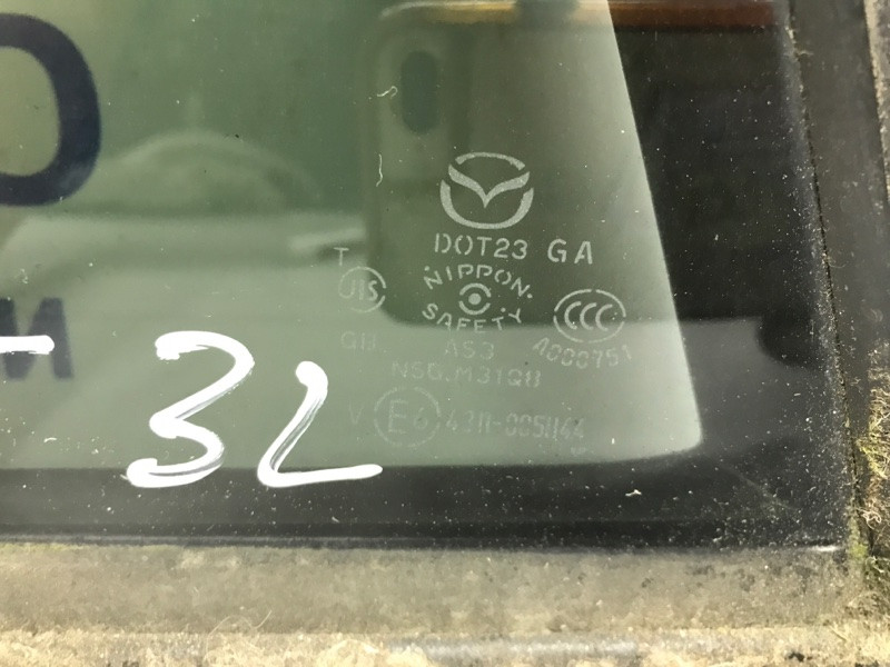 Стекло двери задней левой (форточка) Mazda CX 5 2011-2017 KD47-73-661A (Арт. 40916) Київ - зображення 3