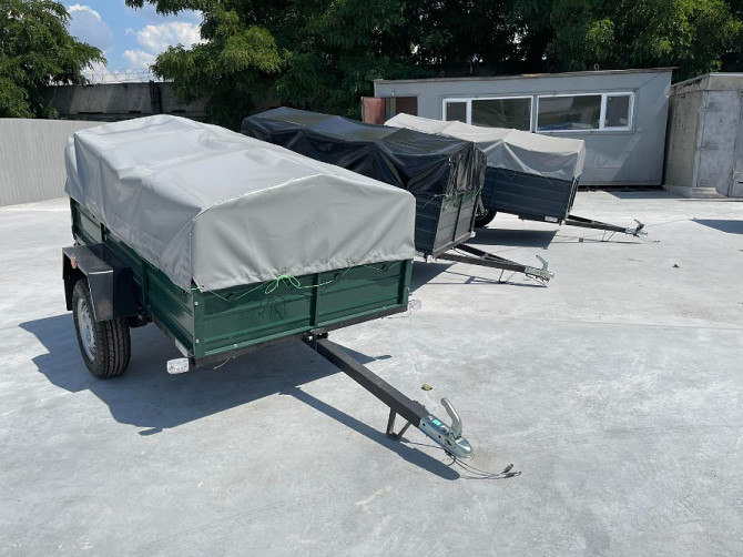 Новий автомобільний причіп 150х130х35 від виробника "Дніпро" Жовква - зображення 4