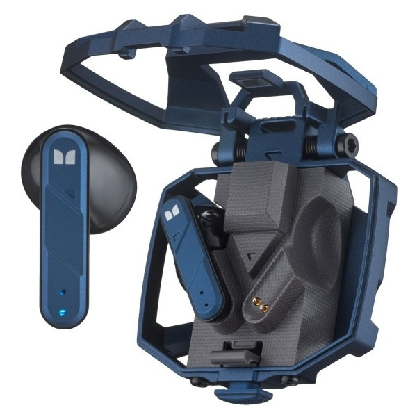 Bluetooth-гарнітура Monster XKT09 Blue Харків - зображення 1