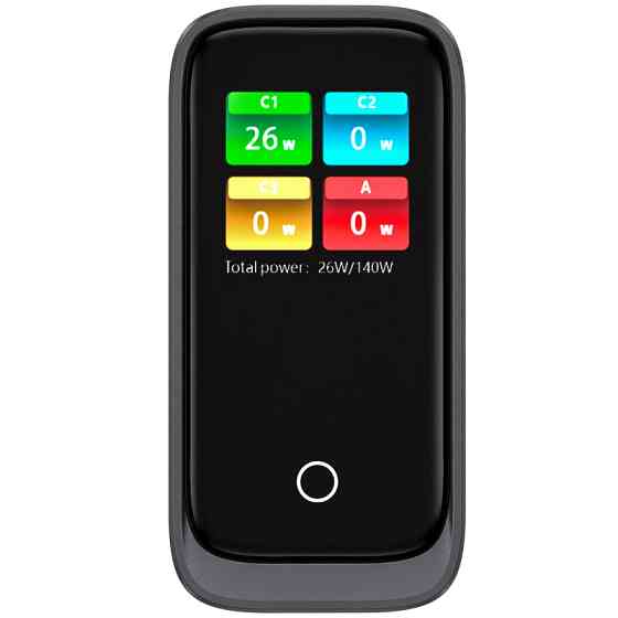 СЗУ WIWU G028 Intelligent PD140W+QC3.0 GaN (1USB-A/3C) Херсон