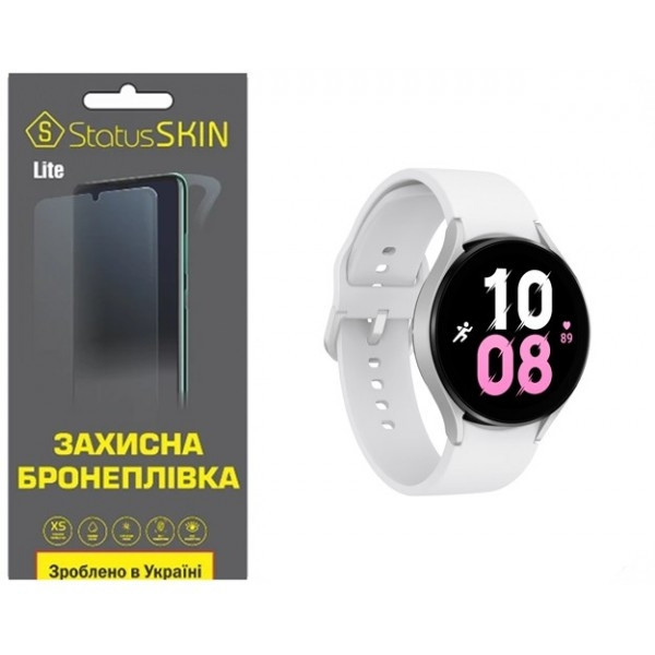 Поліуретанова плівка StatusSKIN Lite на екран Samsung Watch 5 44mm R910 Глянцева (Код товару:26091) Харьков - изображение 2
