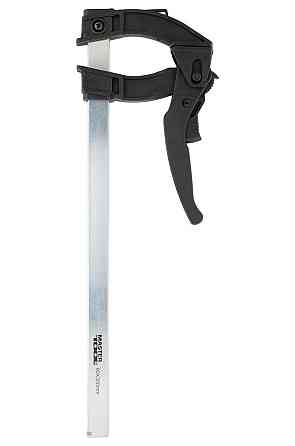 Струбцина столярная MASTERTOOL F-Type быстрозажимная 300х90 мм 600 Н 07-0015 Харків