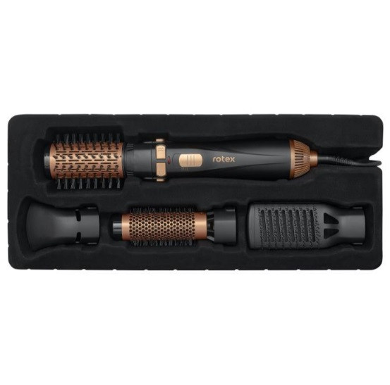 Фен-щетка Rotex RHС490-T 1200 Вт черный Київ - зображення 10